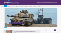 Desktop Screenshot of defencesynergia.co.uk